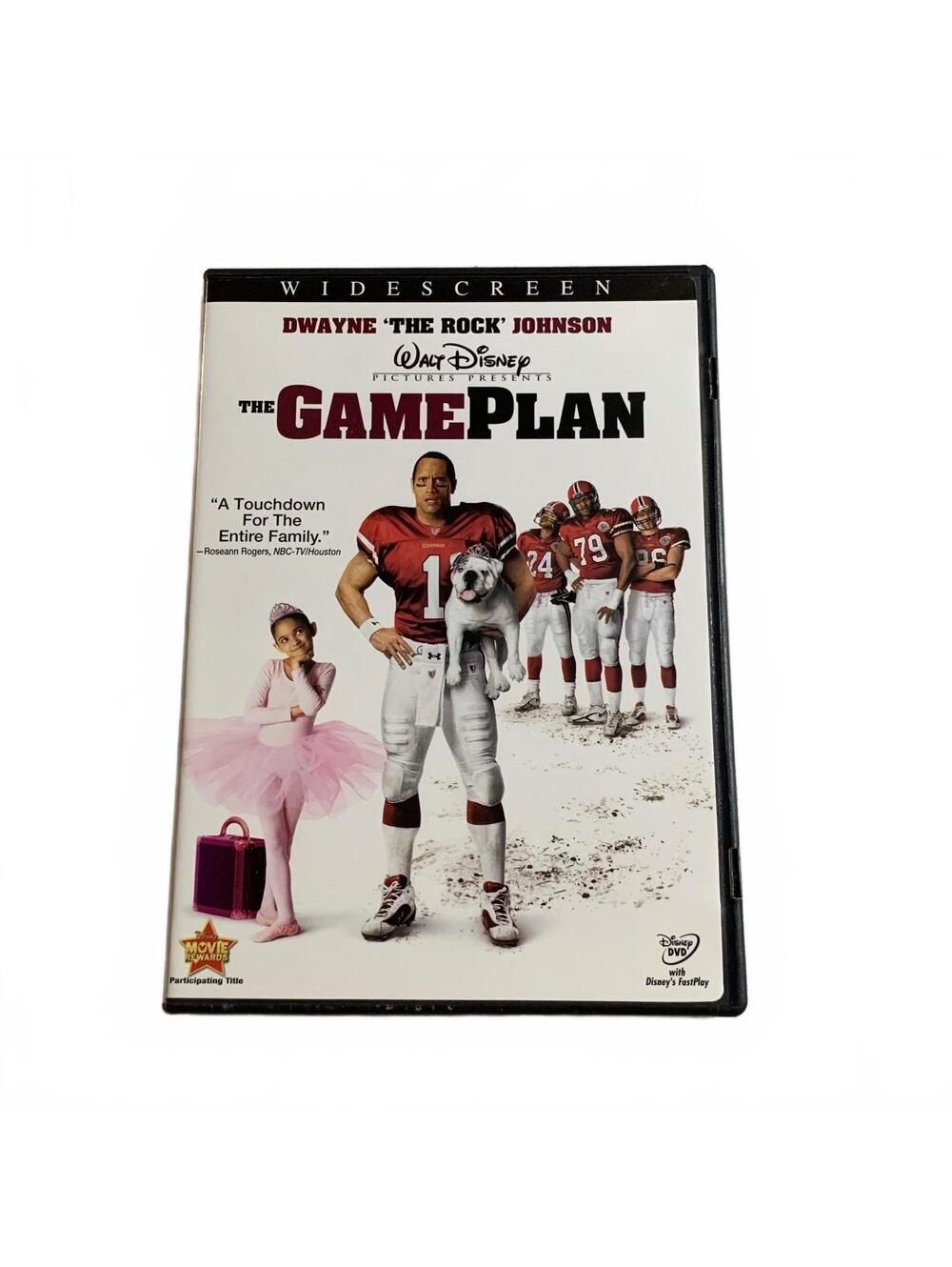 The Game Plan DVD Dwayne The Rock Johnson Disney Family Comedy Full Screen